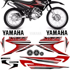 Kit Adesivo Xtz 125 2007 Vermelho Moto Faixa Jogo