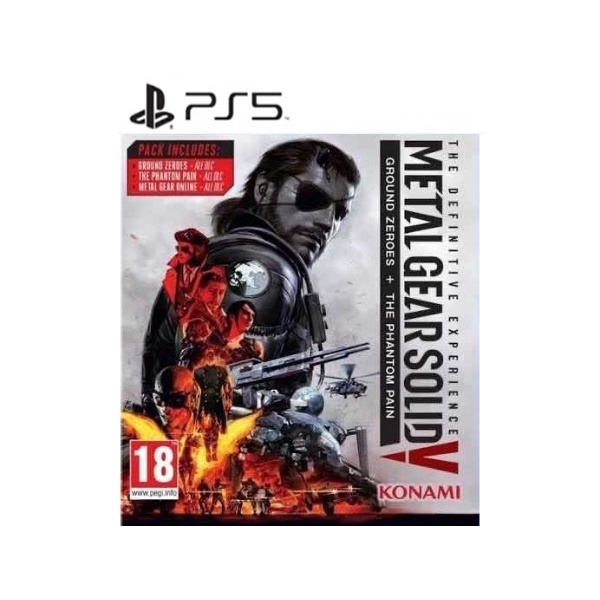Jogo Metal Gear Solid V Definitive P S 5