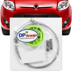 Kit Reparo Maquina Vidro Eletrico Palio Attractive 2010 2011/ Cabo