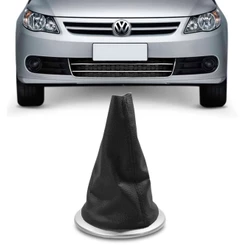 Coifa Manopla Cambio Gol Saveiro G5 Aro Cromado Acetinado