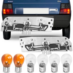 Kit Lanterna Uno 84 A 04 Soquete Lampada Traseira