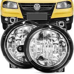 Par Farol Milha Gol Saveiro Parati G4 2006 A 2014 Auxiliar Vidro Orgus