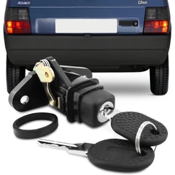 Botão da Fechadura Porta Malas Tampa Traseira Uno 1996 97 98 99 00 01 02 03 2004 Com Chave