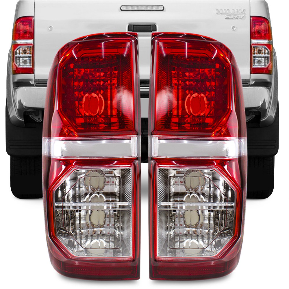 Lanterna Traseira Hilux 2012 2013 2014 2015 Sinaleira Bicolor