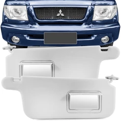 Quebra Tapa Sol Pajero TR4 2003 A 2014 Cinza Com Espelho