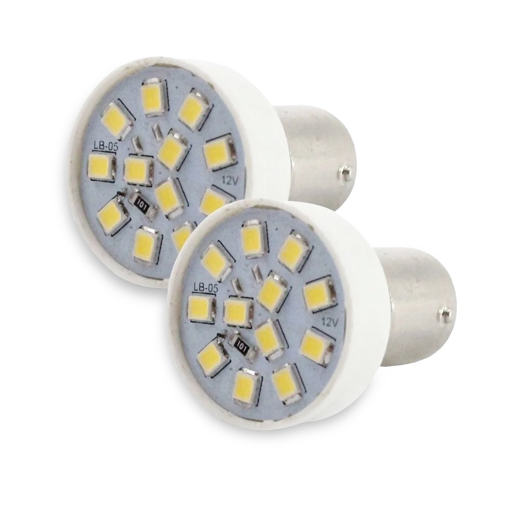 Kit 8 Lampadas de Led Para Lanterna Traseira Palio 1996 1997 1998 1999 2000 · foto 2