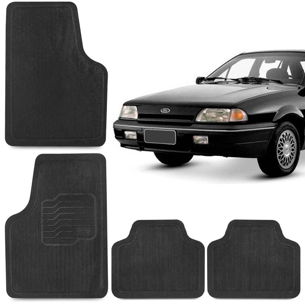 Jogo Tapete de Borracha Para Versailles 1991 A 1996 Ford 100% Reciclavel 4 Peças