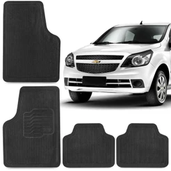 Jogo Tapete de Borracha Para Agile 2009 A 2016 Chevrolet 100% Reciclavel 4 Peças