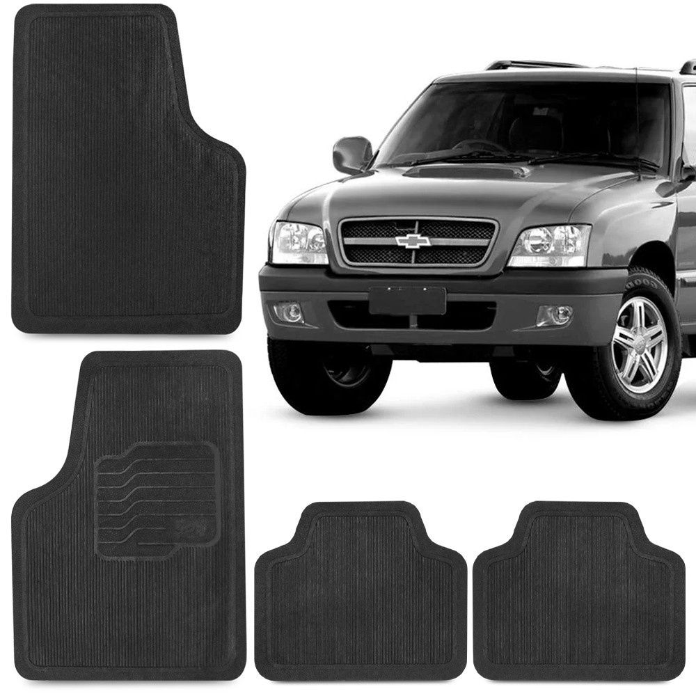 Jogo Tapete de Borracha Para Blazer 1995 A 2001 Chevrolet Gm 100% Reciclavel 4 Peças