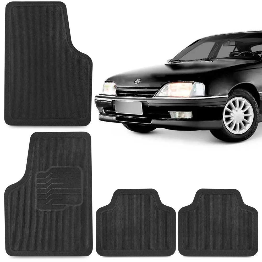 Jogo Tapete de Borracha Para Omega 1992 A 1998 Chevrolet 100% Reciclavel 4 Peças