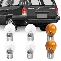 Jogo 6 Lampadas Comum Para Lanterna Traseira Ipanema 1989 1990 1991 1992 1993 1994 1995 1996 1997