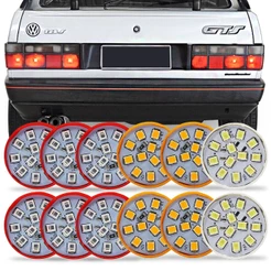 Kit 12 Lampadas de Led Para Lanterna Traseira Gol Quadrado 1987 1988 1989 1990 1991 1992 1993 1994