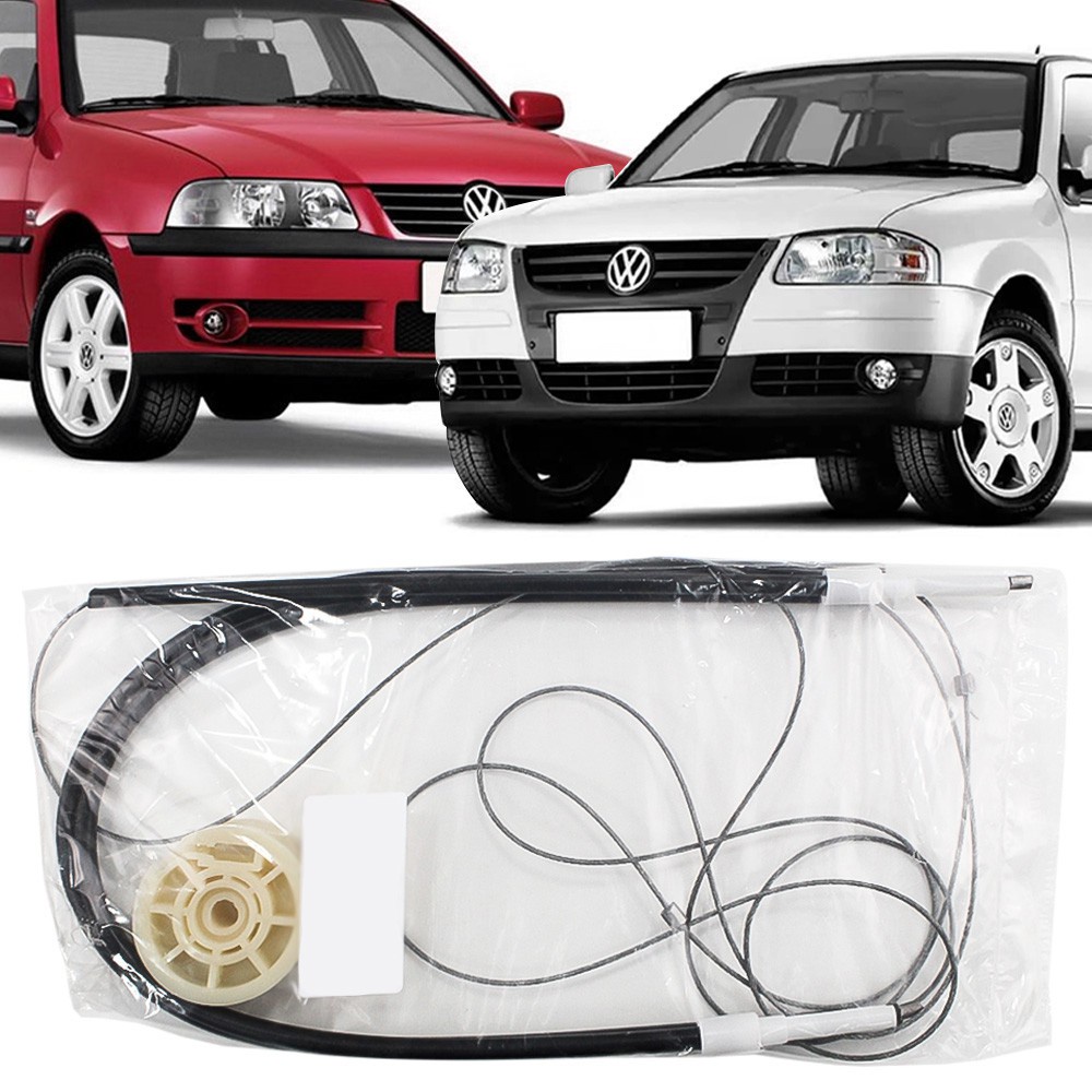 Kit Reparo Maquina Vidro Eletrico Gol Parati Saveiro G3 G4 1999 A 2014 Torre Externa