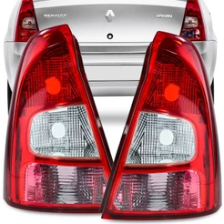 Lanterna Traseira Renault Logan 2011 2012 2013 Sinaleira Bicolor
