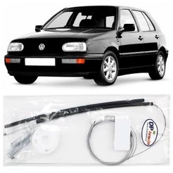 Kit Reparo Maquina Vidro Eletrico Golf Alemão Mexicano 1995 1996 1997 1998 Cabo Traseira