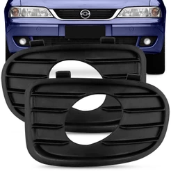 Moldura Farol Milha Vectra 2000 2001 2002 Auxiliar Com Furo