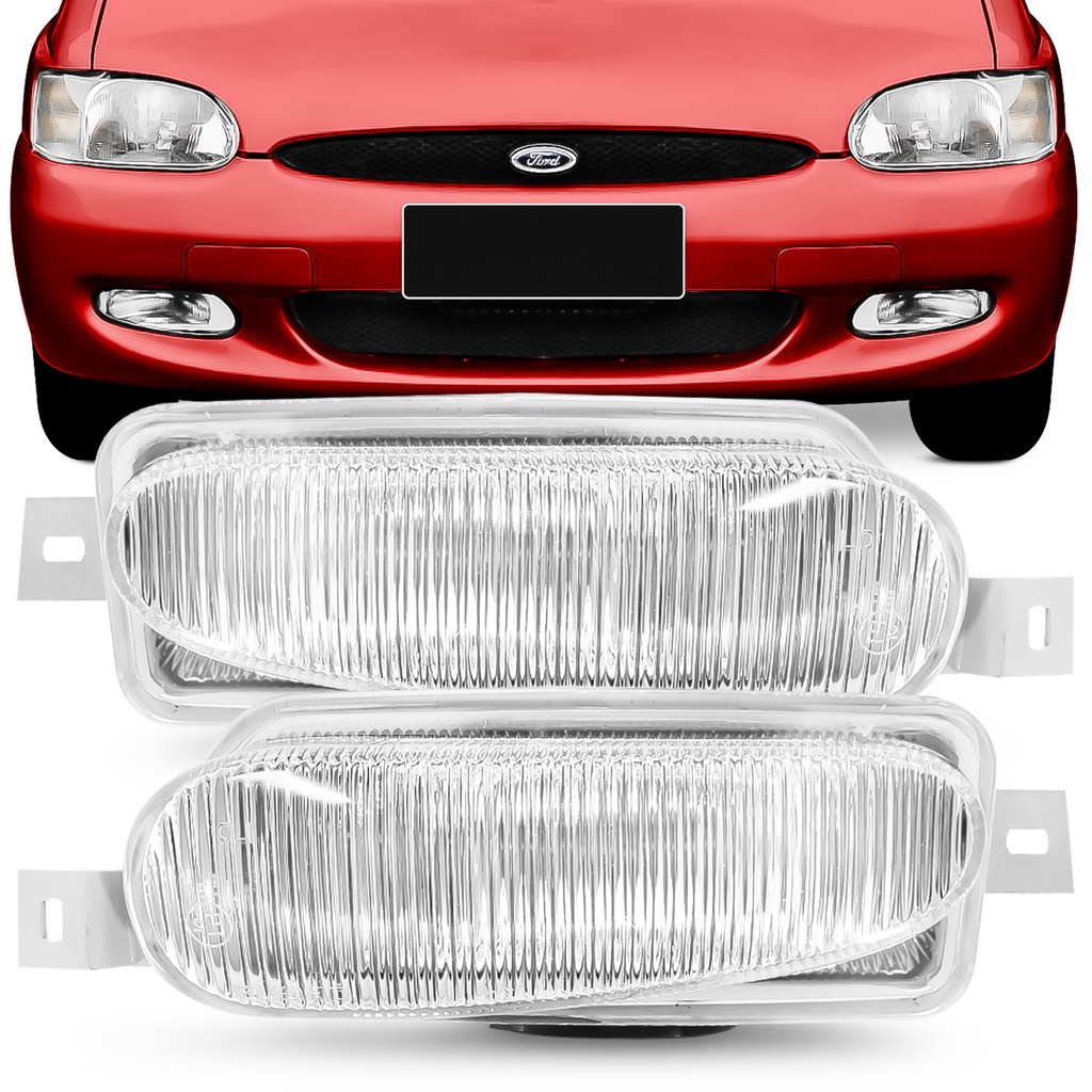 Farol Milha Escort Zetec SW 1997 98 99 00 01 2002 Auxiliar Neblina