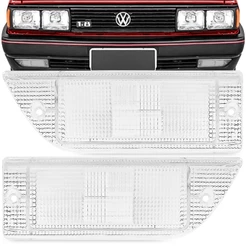 Par Lente Lanterna Dianteira Passat 1985 1986 1987 1988 Pointer Gts Village Cristal