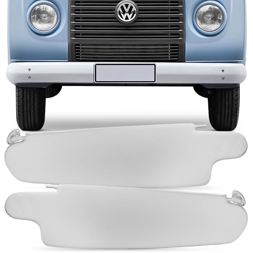 Quebra Tapa Sol Kombi 1997 A 2014 Cinza Sem Espelho