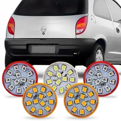 Kit 5 Lampadas de Led Para Lanterna Traseira Celta 1999 2000 2001 2002 2003 2004 2005 2006