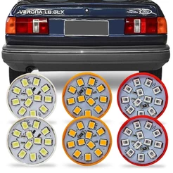Kit 6 Lampadas de Led Para Lanterna Traseira Verona 1987 1988 1989 1990 1991 1992