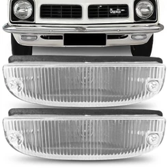 Par Lanterna Dianteira Chevette Marajo 1973 74 75 76 77 79 80 81 1982 Pisca Seta Cristal