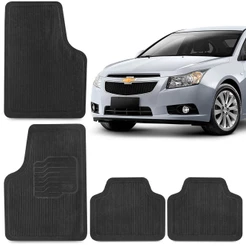 Jogo Tapete de Borracha Para Cruze 2008 A 2016 Chevrolet 100% Reciclavel 4 Peças