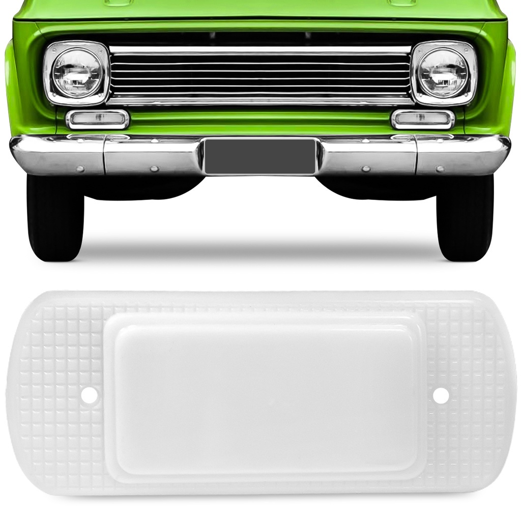 Lente Lanterna Teto C10 A10 D10 C14 1964 a 1982