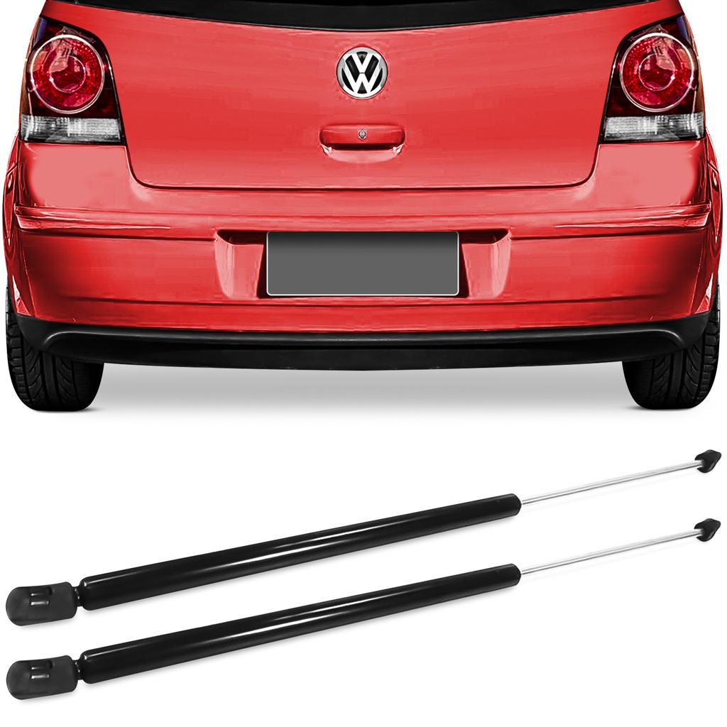 Amortecedor Porta Malas Polo Hatch 2003 A 2015 Tampa Traseira