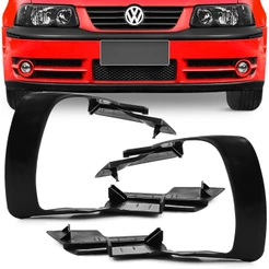 Par Suporte De Fixação Farol Milha Auxiliar Gol Saveiro Parati G3 Fase 2 2003 2004 2005