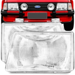 Farol Escort 1983 1984 1985 1986 Lente Vidro