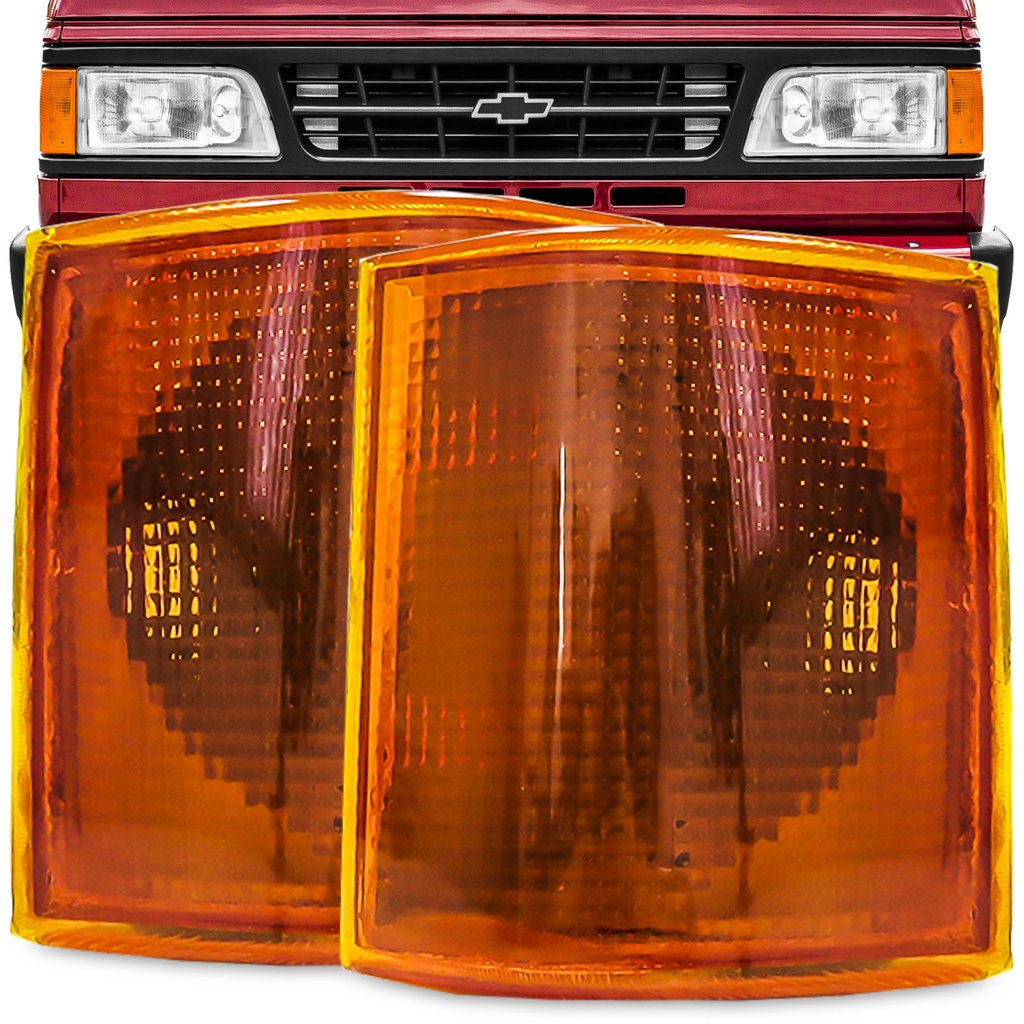 Par Lanterna Dianteira D20 A20 C20 93 94 95 96 97 98 Pisca Seta Ambar