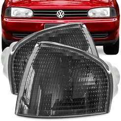 Par Lanterna Dianteira Gol Parati Saveiro G2 1995 A 1999 Pisca Seta Fume Encaixe Arteb