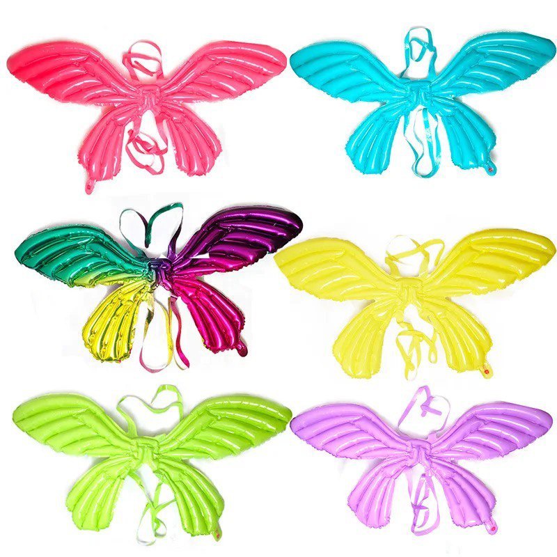 5 Balão Metalizado Asa Borboleta Fantasia Jardim Encantado Pendurar nas Costas em Oferta na Shopee