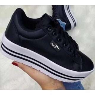 Tênis feminino adulto PLATAFORMA lançamento casual confortàvel barato