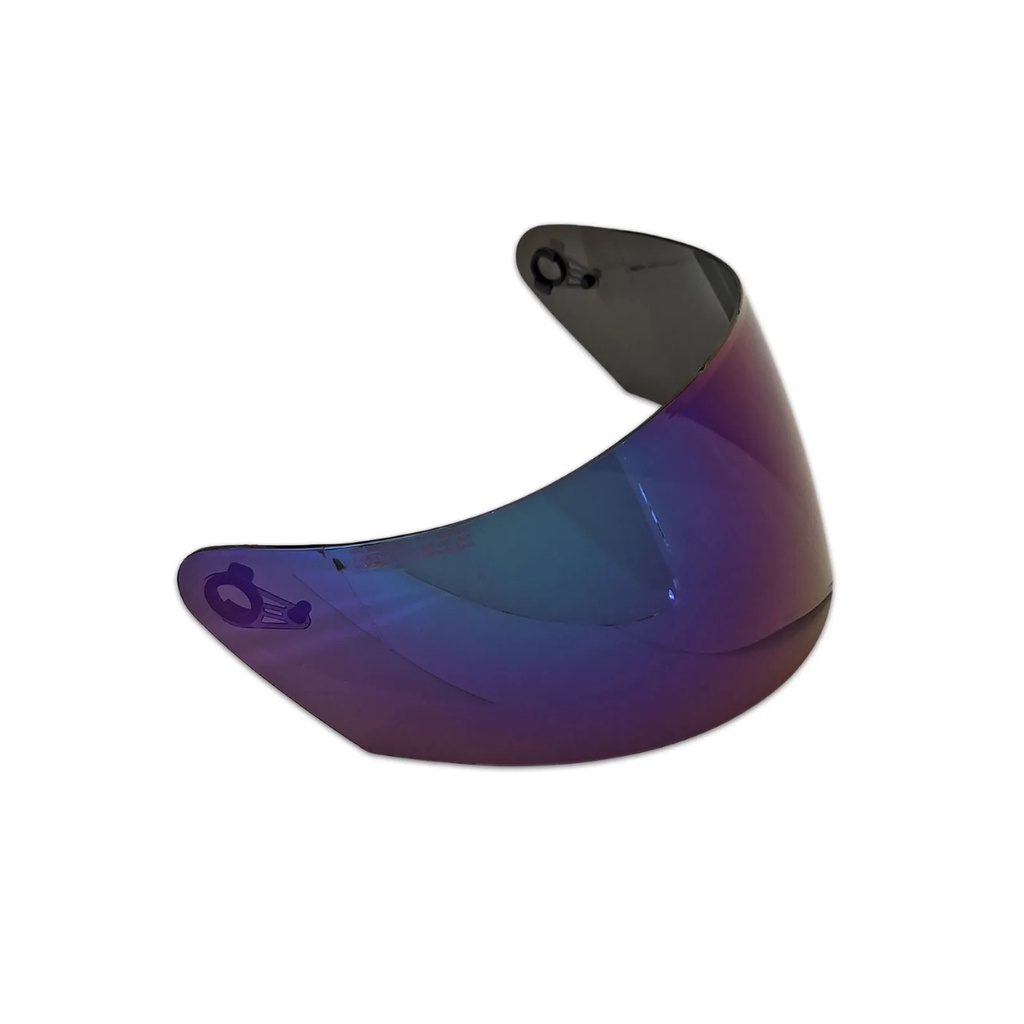 Viseira Camaleão Comp. c/ Capacete Race Tech Sector Anti Risco Proteção UVColorida Polivisor