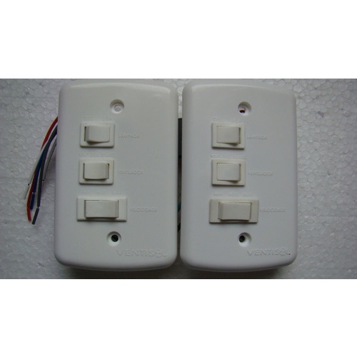 1 Dimer, Interruptor,  Controle Parede Ou Chave De Ligar Do Ventilador Teto Ventisol Marca Aires Com Capacitor 127 Volts