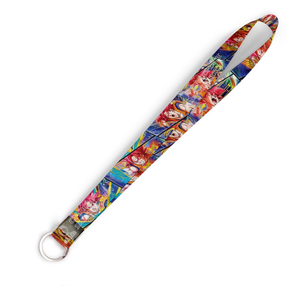 Cordão personalizado Dragon Ball para crachá ou chaveiro com Argola