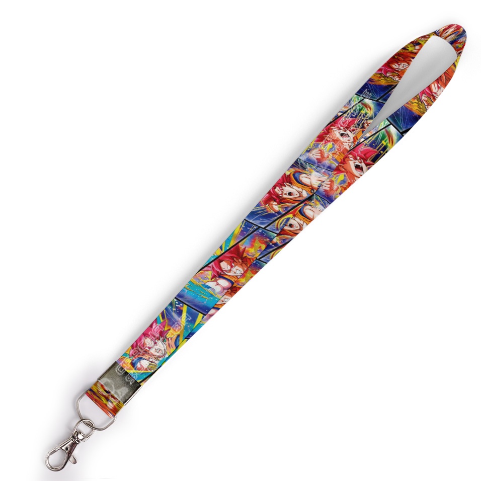 Cordão personalizado Dragon Ball para crachá ou chaveiro com Mosquete