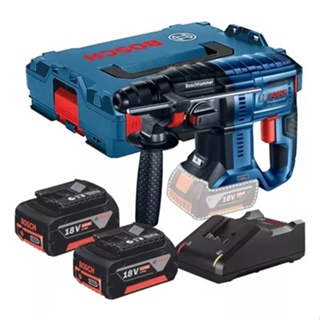 Martelete Bosch Perfurador 18v 2 Baterias 4ah Gbh 180-li + Maleta em Oferta na Shopee