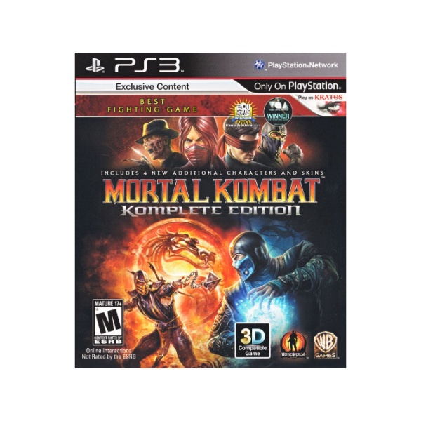 MORTAL KOMBAT 9 KOMPLETE - PS3