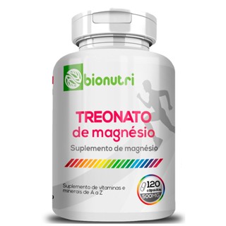 Treonato De Magnesio 120 Caps 500 Mg