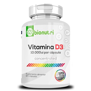 Vitamina D3 10.000Ui 120 Caps 500 Mg