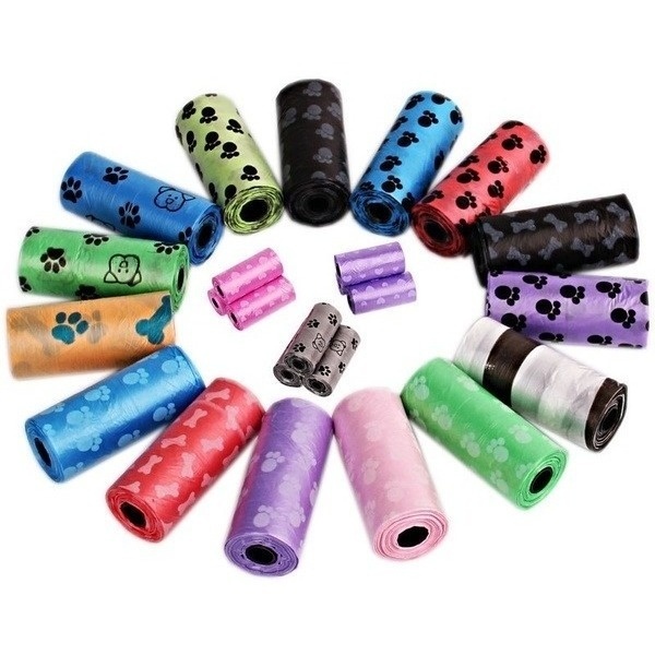 20 Rolos Refil De Saquinhos Cata Caca - 300 Saquinhos