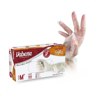 Luva Viniflex Descartável Sem Pó C/ 100 Unid em Oferta na Shopee