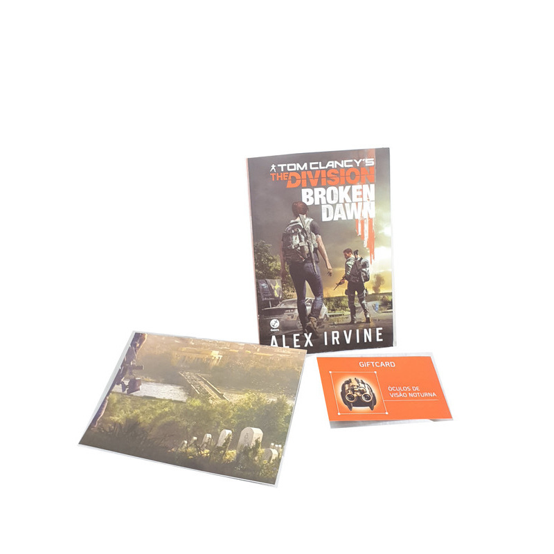 Livro Tom Clancy's - The Division Broken Dawn + Poster e Brinde - Alex Irvine