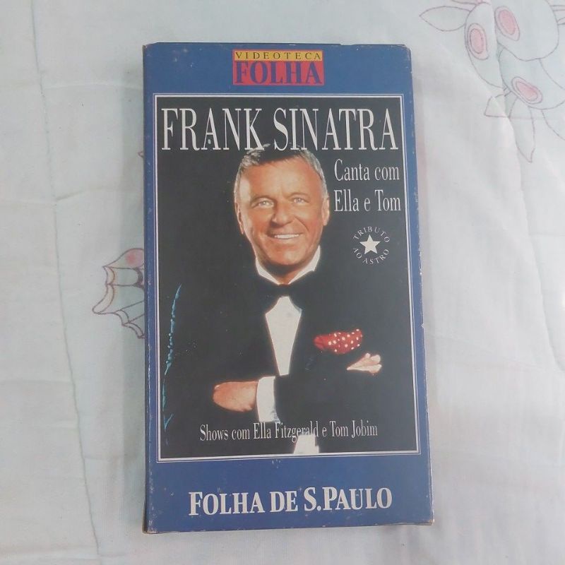 VHS Frank Sinatra canta com Ella Fitzgerald e Tom Jobim (Videoteca Folha)