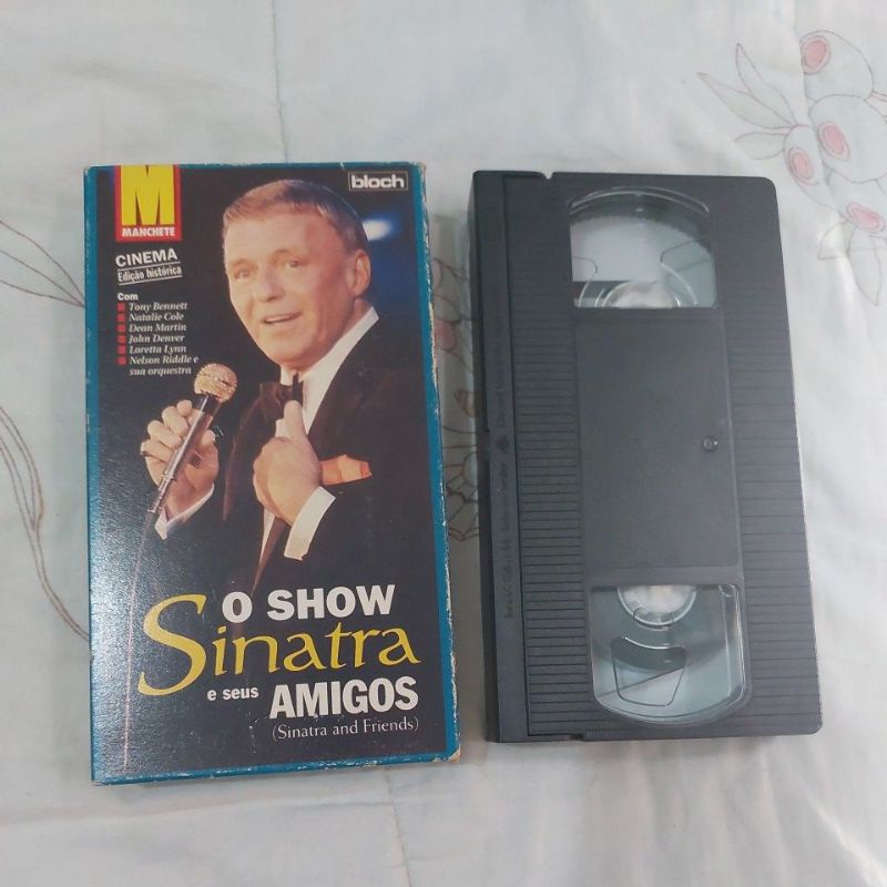 VHS Frank Sinatra e Amigos (Manchete Vídeo)