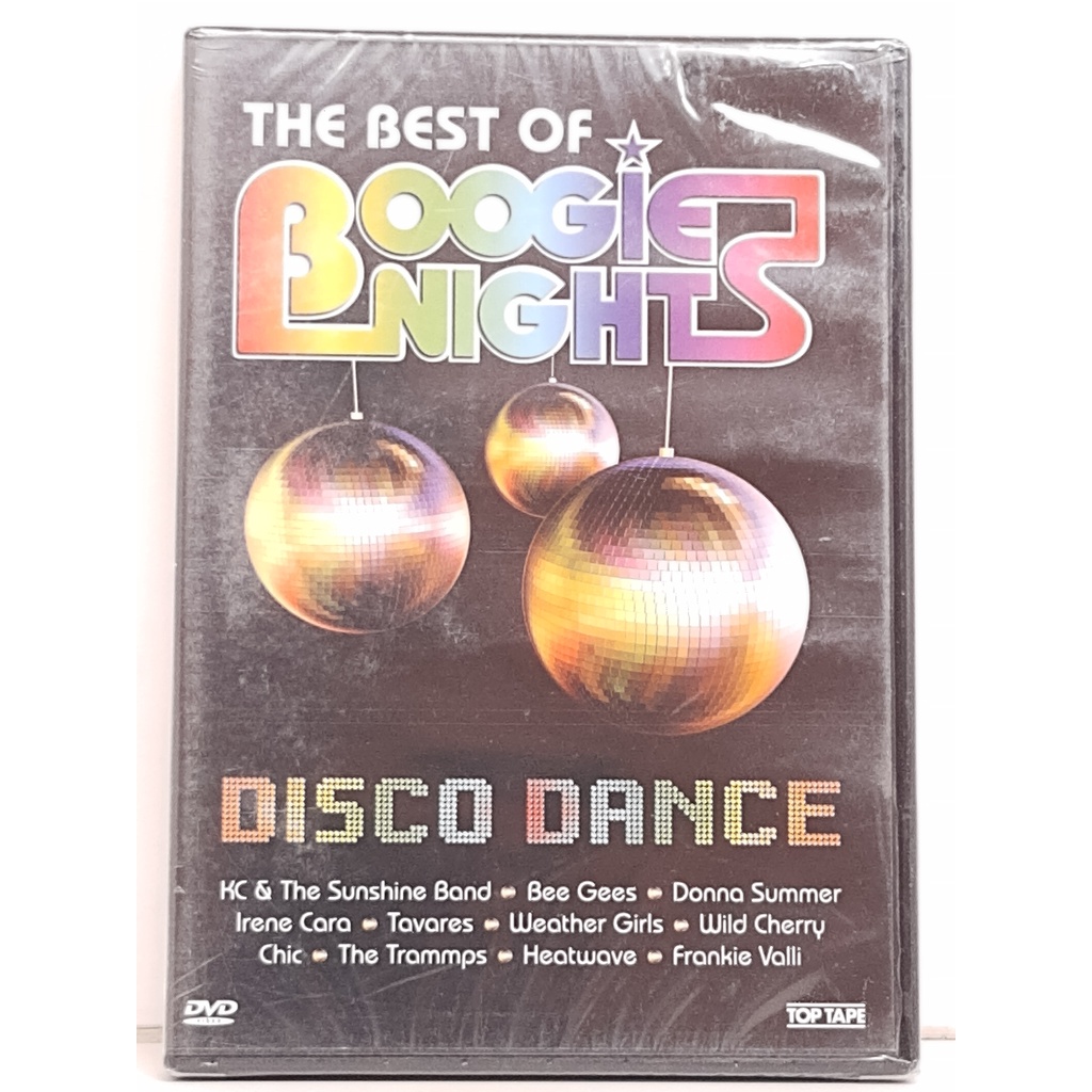 DVD The best of Boogies Nights - disco dance  (lacrado)