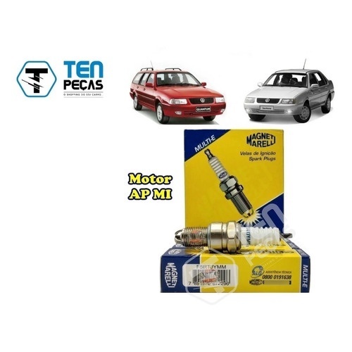 Jogo De Vela Vw Santana - Quantum Ap Mi 1.8 / 2.0 1997/...